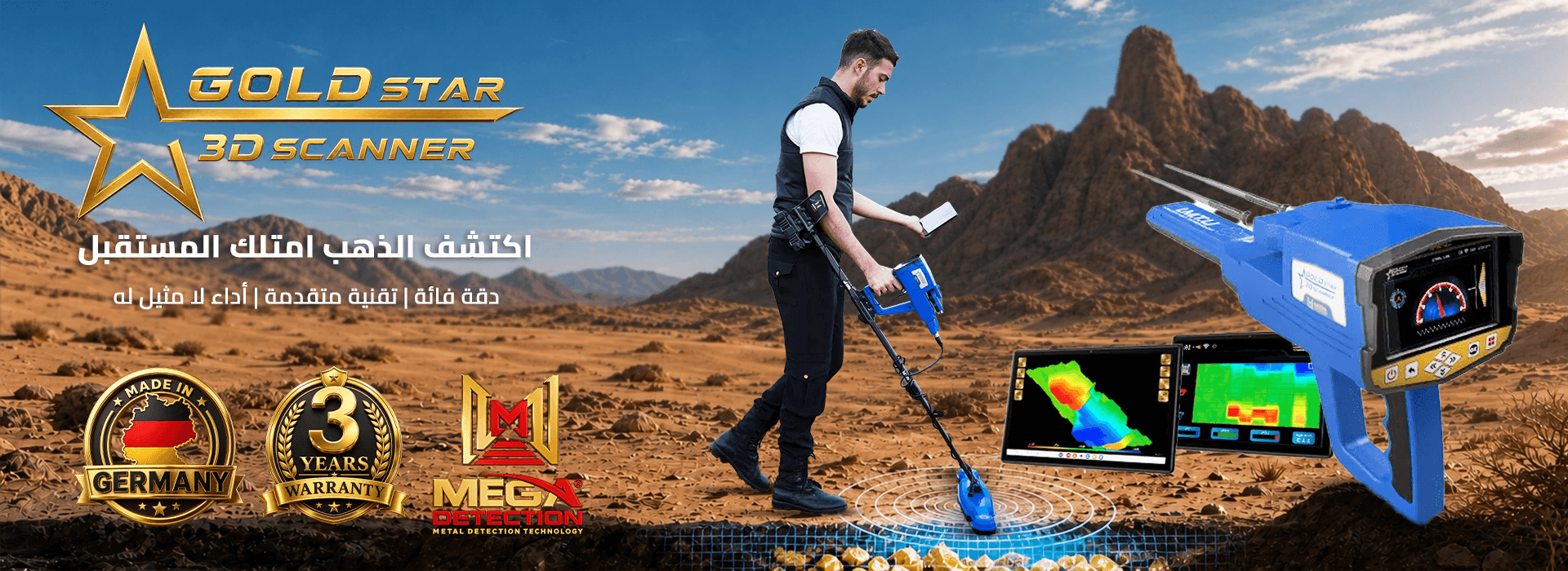 اجهزة كشف الذهب في سوريا