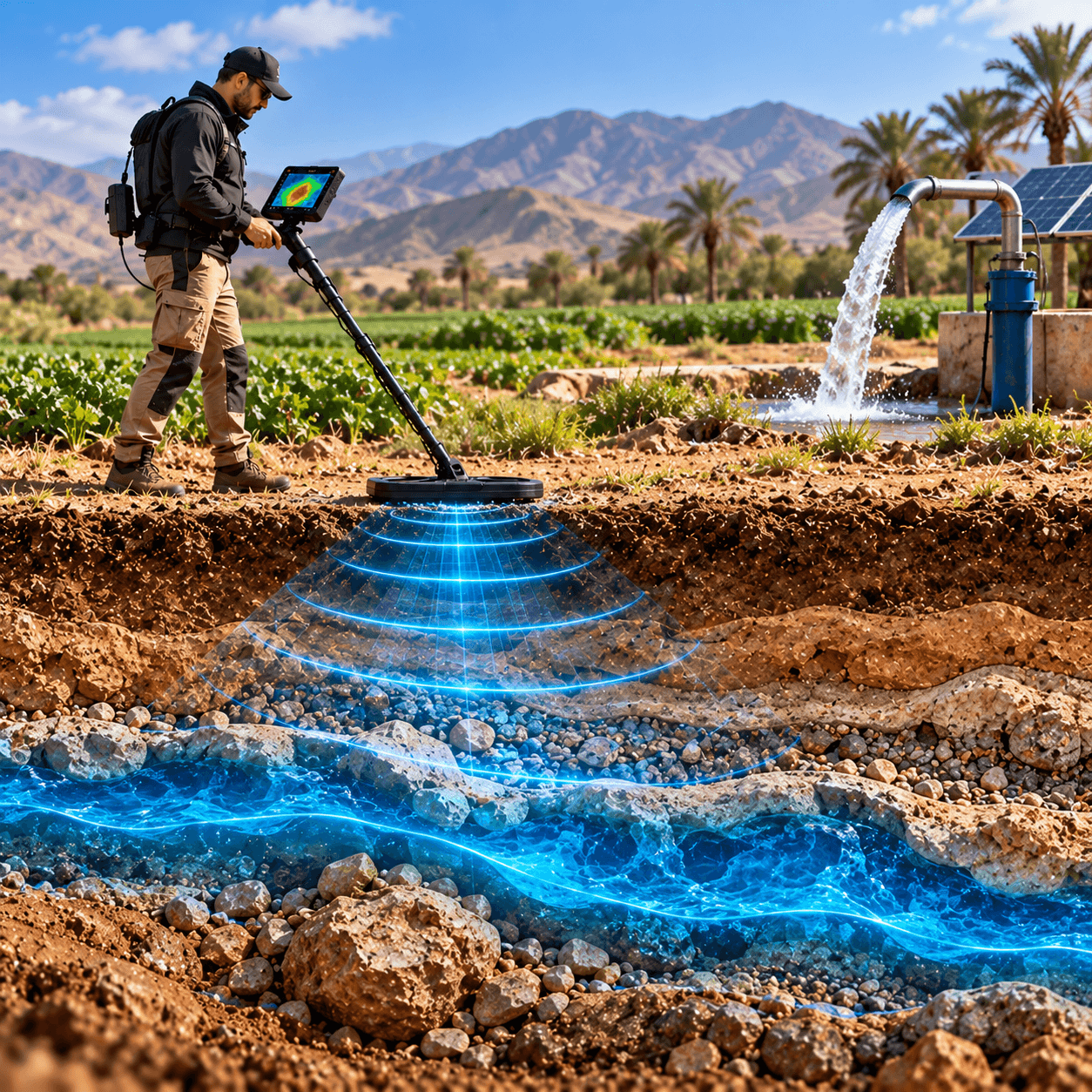مياه جوفية: كيف تختار جهاز الكشف المناسب